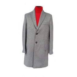 Cappotto Uomo tasca a sbiego Made in Italy