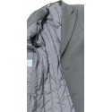 Cappotto Uomo con trapunta interna, tasca a sbiego e martingala Made in Italy